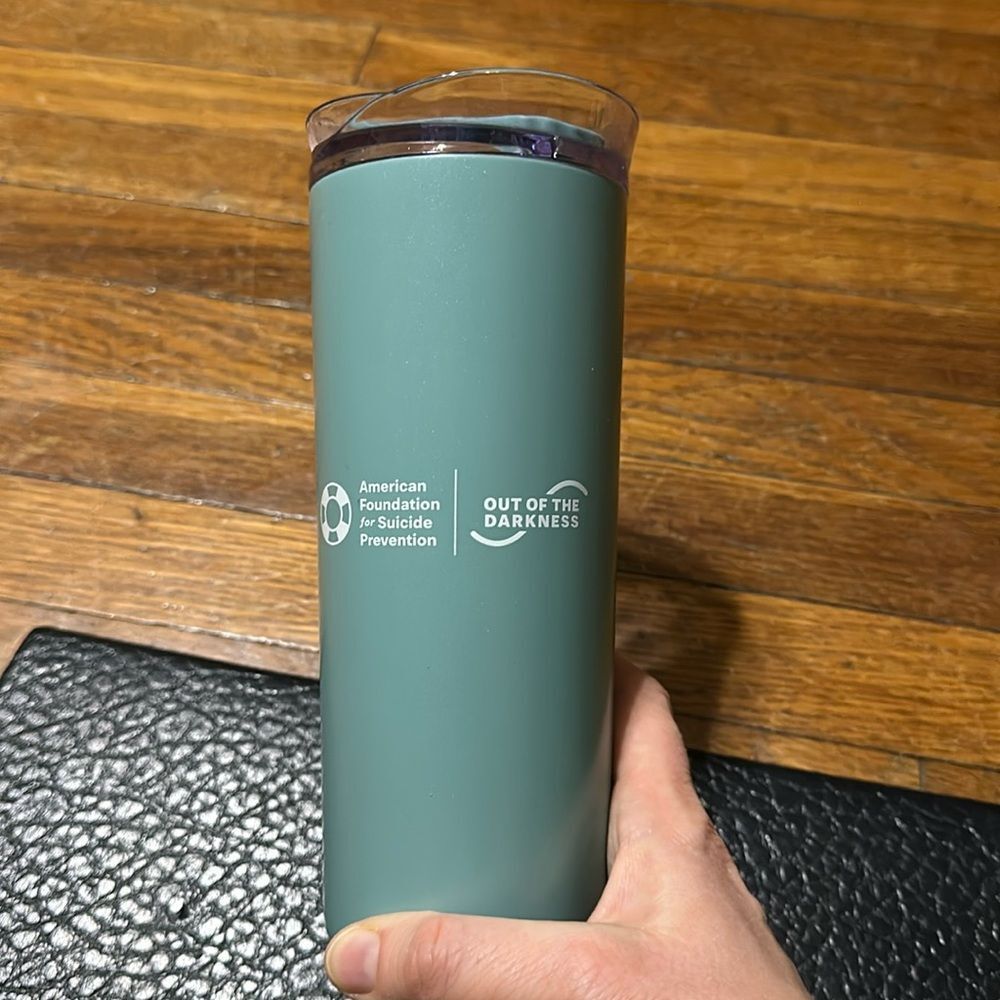 AFSP Out of the Darkness Insulated Travel Mug, 20 Ounces
